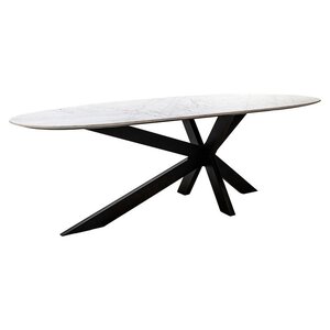 Richmond eettafel Trocadero wit 220 cm