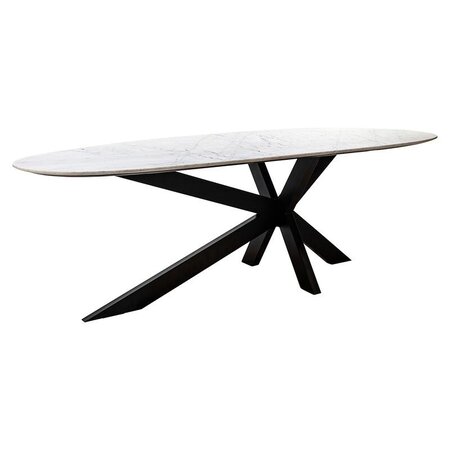 Richmond Interiors Richmond eettafel Trocadero wit 220 cm