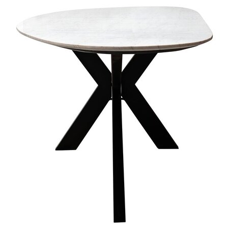 Richmond Interiors Richmond eettafel Trocadero wit 220 cm
