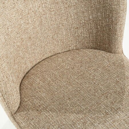 Eleonora Eleonora eetkamerstoel Molly taupe
