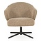 Eleonora Eleonora draaifauteuil Connor bruin