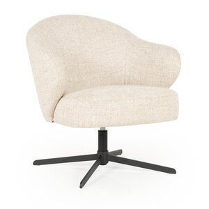 Eleonora Eleonora draaifauteuil Connor beige