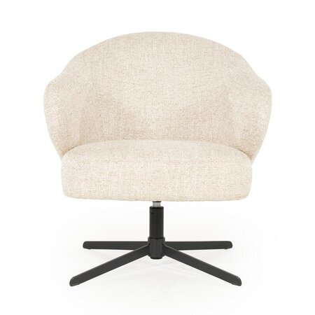 Eleonora Eleonora draaifauteuil Connor beige