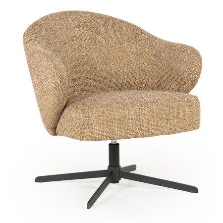 Eleonora Eleonora draaifauteuil Connor mosterd