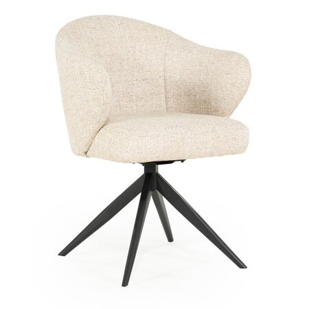 Eleonora Eleonora eetkamerstoel Connor beige
