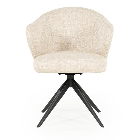 Eleonora Eleonora eetkamerstoel Connor beige