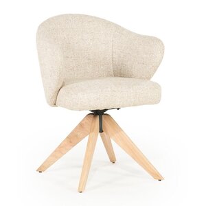 Eleonora Eleonora eetkamerstoel Connor beige