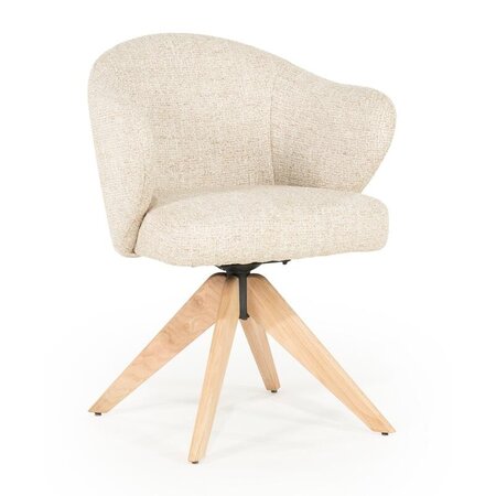 Eleonora Eleonora eetkamerstoel Connor beige