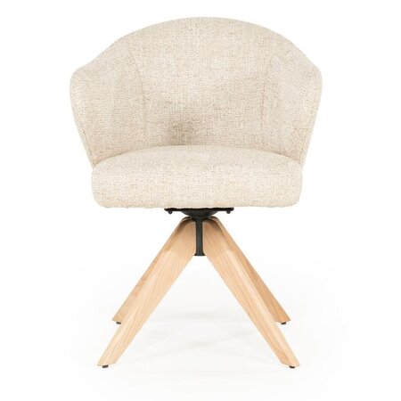 Eleonora Eleonora eetkamerstoel Connor beige
