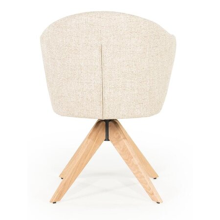 Eleonora Eleonora eetkamerstoel Connor beige
