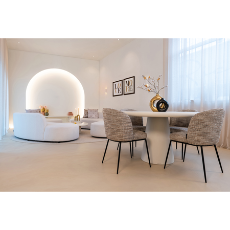 Richmond Interiors Richmond eettafel Bloomstone 130 cm