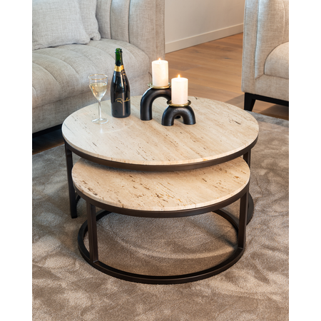 Richmond Interiors Richmond salontafel Avalon, set van 2