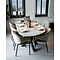 Richmond Interiors Richmond eettafel Trocadero wit 220 cm