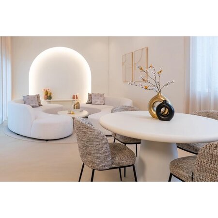 Richmond Interiors Richmond eettafel Bloomstone 130 cm