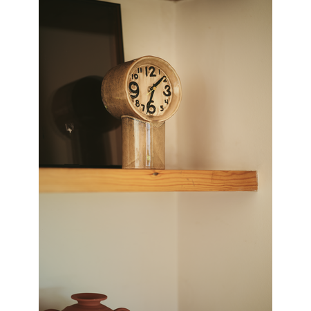 HKliving HKliving Retro ceramic klok cream
