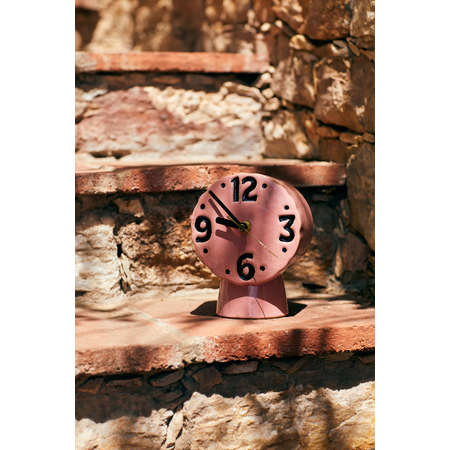 HKliving HKliving Retro ceramic klok pink