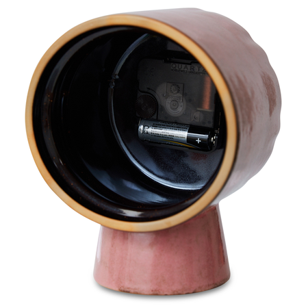 HKliving HKliving Retro ceramic klok pink