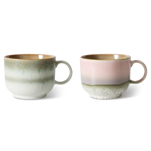 HKliving HKliving theekop Nova, set van 2