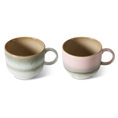 HKliving HKliving theekop Nova, set van 2