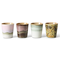 HKliving HKliving koffiemok Serendipity, set van 4