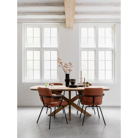 So True by Troubadour Eettafel Mito 210 cm