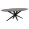 Eettafel Singapore lamulux ovaal