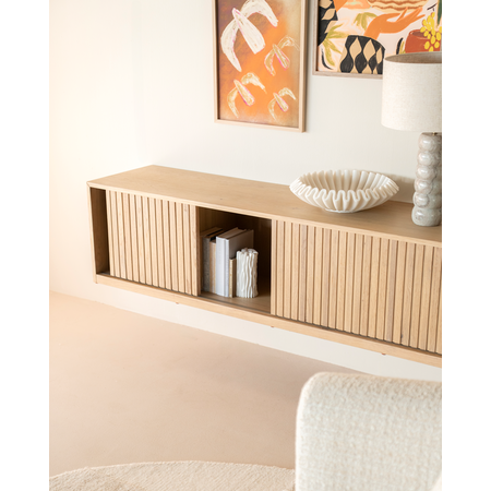 Eleonora Eleonora TV-meubel Milo naturel 240 cm