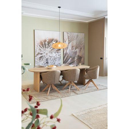 Eleonora Eleonora eettafel Dex naturel 250 cm