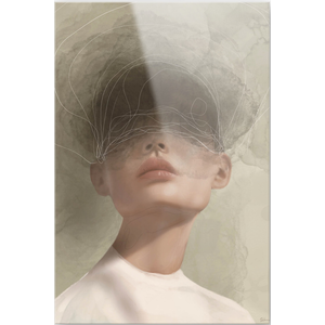 Urban Cotton glasprint Blind Mist