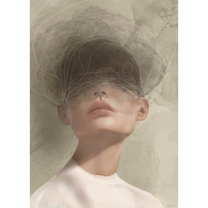 Urban Cotton Urban Cotton wandkleed Blind Mist