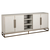 Richmond Interiors Richmond Dressoir Whitebone brass