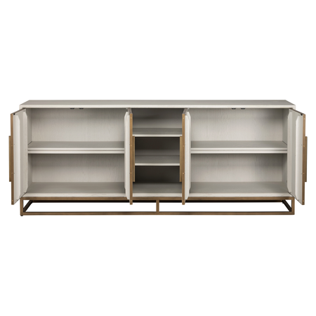 Richmond Interiors Richmond Dressoir Whitebone brass