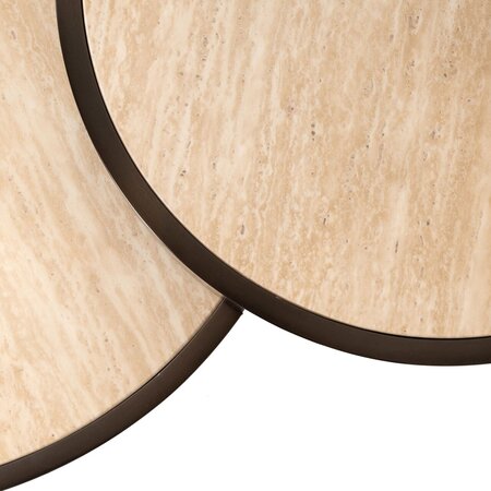 Richmond Interiors Richmond salontafel ronson, set van 2