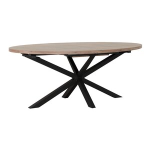 Uitschuitafel Manilla ovaal 150/210 cm