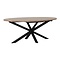 Uitschuitafel Manilla ovaal 150/210 cm