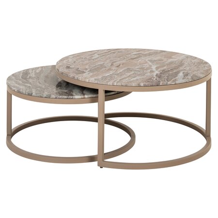 Richmond Interiors Richmond salontafel Fairfax, set van 2