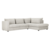 So True by Troubadour Loungebank Martino eva beige