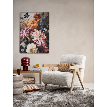 By-Boo By-Boo tafellamp Curo burgundy