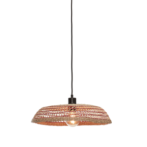 Good&Mojo hanglamp Pantanal naturel/rood