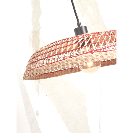 Good&Mojo Good&Mojo hanglamp Pantanal naturel/rood