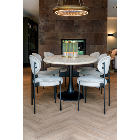 Richmond Interiors Richmond eettafel Hampton ovaal 230 cm