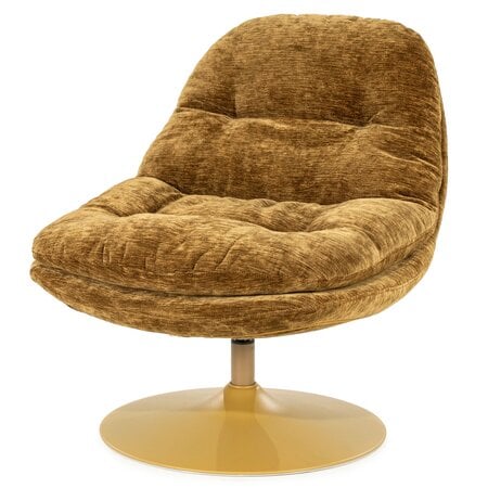 By-Boo By-Boo draaifauteuil Tromba mosterd