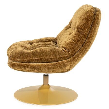 By-Boo By-Boo draaifauteuil Tromba mosterd
