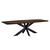 Richmond Interiors Richmond eettafel Bonvoy bruin 260 cm