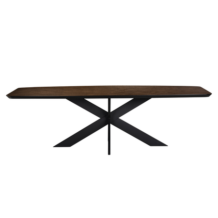 Richmond Interiors Richmond eettafel Bonvoy bruin 260 cm