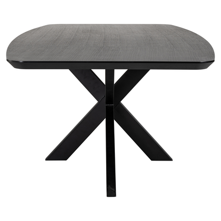 Richmond Interiors Richmond eettafel Bonvoy zwart 235 cm