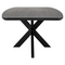 Richmond Interiors Richmond eettafel Bonvoy zwart 235 cm