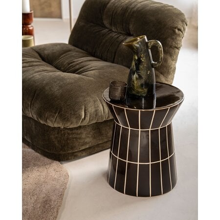 By-Boo By-Boo bijzettafel TileTastic 2 bruin