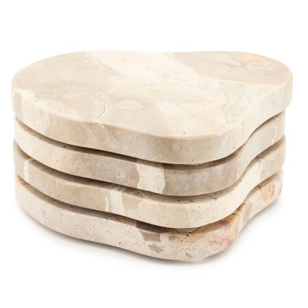 By-Boo By-Boo onderzetter Coaster marrone, set van 4