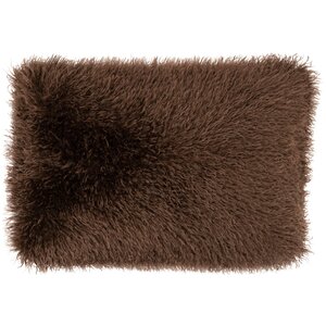 By-Boo sierkussen Doodly donkerbruin